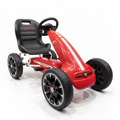 Abarth Skelter | Go-kart met Rubberen Banden - Rood