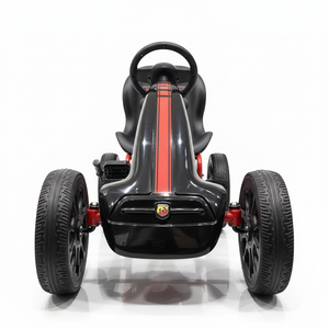 Abarth Skelter | Go-kart met Rubberen Banden - Zwart