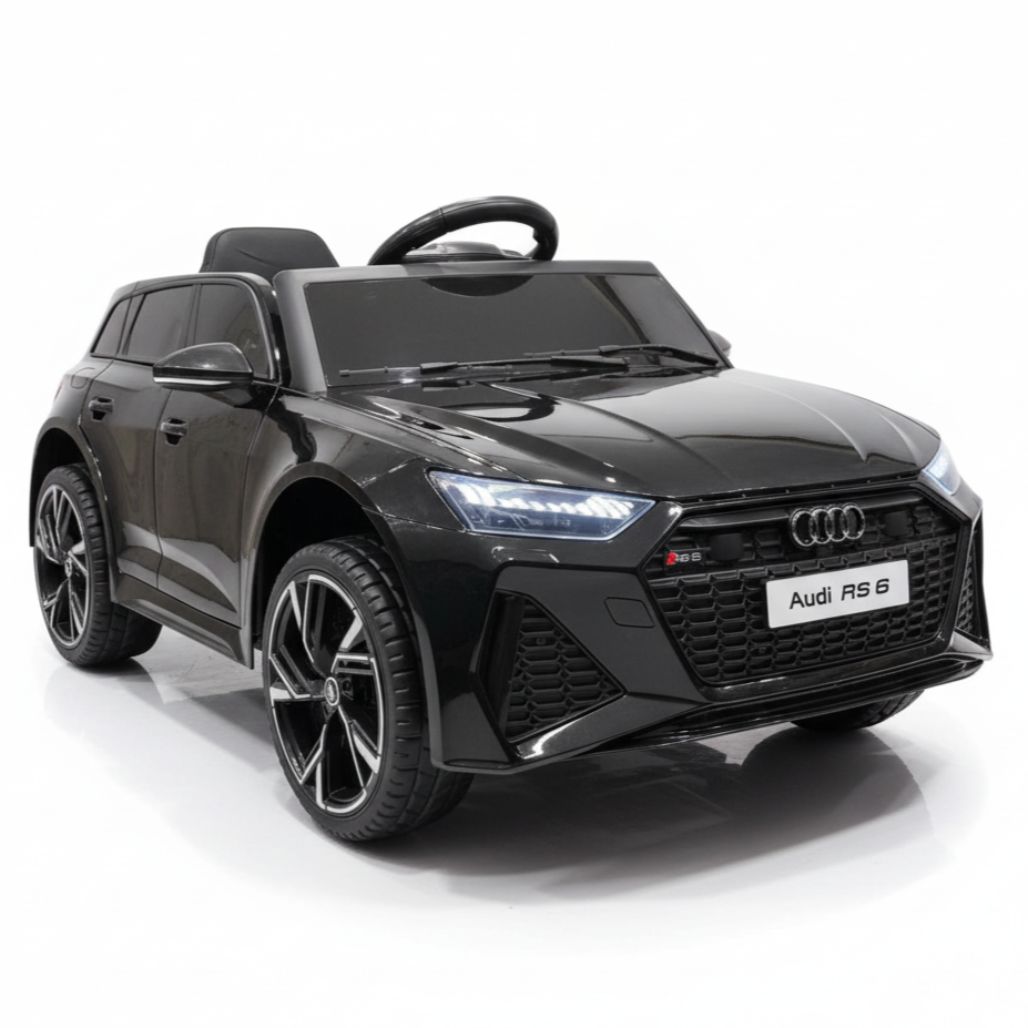 Audi RS6 | Elektrische Kinderauto -  Zwart