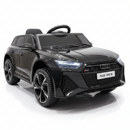 Audi RS6 | Elektrische Kinderauto -  Zwart