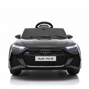 Audi RS6 | Elektrische Kinderauto -  Zwart