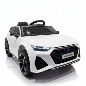 Audi RS6 | Elektrische Kinderauto - Wit