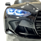 BMW M4 12V | Elektrische Kinderauto - Zwart