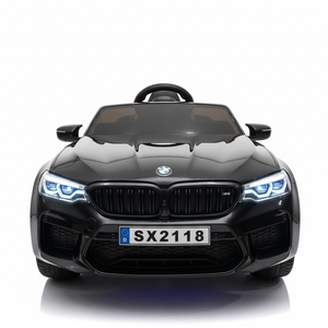 BMW M5 24V | Elektrische Kinderauto - Zwart