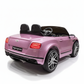 Bentley Continental GT | Elektrische Kinderauto - Roze