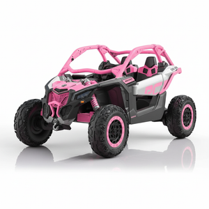 Can-Am Maverick | UTV Elektrische buggy 24V - 4x4 -Roze