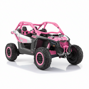 Can-Am Maverick | UTV Elektrische buggy 24V - 4x4 -Roze