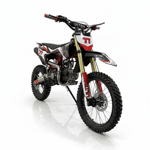 CarKiddo | Crosser 125cc PromaX  4-takt - Rood | Max. 90km/p uur