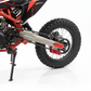 CarKiddo | Crosser 125cc PromaX  4-takt - Rood | Max. 90km/p uur