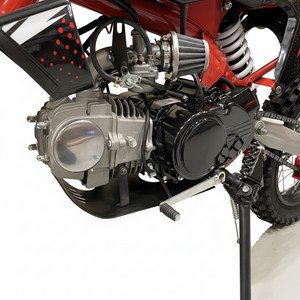 CarKiddo | Crosser 125cc PromaX  4-takt - Rood | Max. 90km/p uur