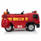 CarKiddo | Elektrische Brandweerauto - met brandblusser en helm
