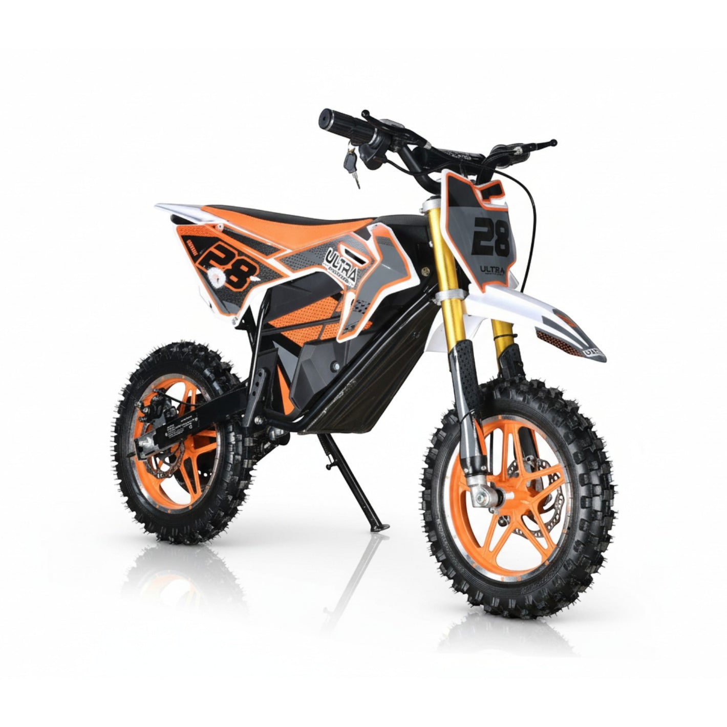 CarKiddo | Elektrische Kindercrosser 1000W Oranje