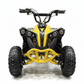 CarKiddo | Elektrische Kinderquad 1000W Geel