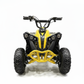 CarKiddo | Elektrische Kinderquad 1000W Geel
