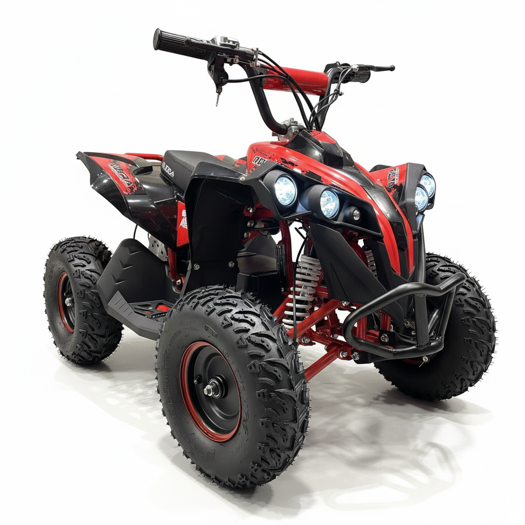 CarKiddo | Elektrische Kinderquad 1000W Rood