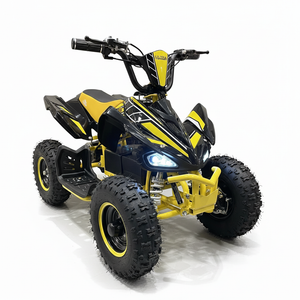 CarKiddo| Elektrische Kinderquad EVO 1000W - Geel | Max. 30 km/p uur