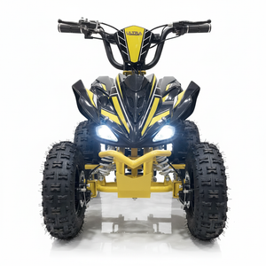 CarKiddo| Elektrische Kinderquad EVO 1000W - Geel | Max. 30 km/p uur