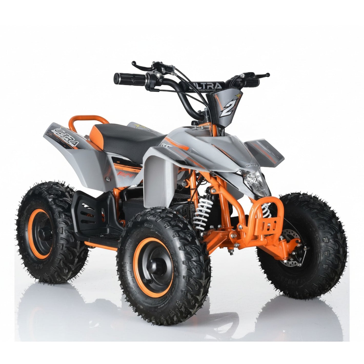 CarKiddo| Elektrische Kinderquad RETRO 1000W - Oranje