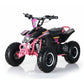 CarKiddo| Elektrische Kinderquad RETRO 1000W - Roze
