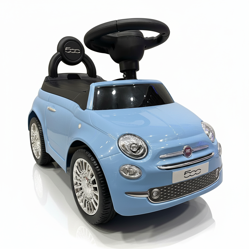 Fiat 500C Loopauto - Blauw
