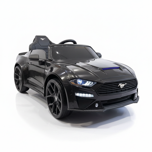 Ford Mustang 24V | Elektrische Kinderauto - Zwart