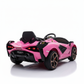 Lamborghini Sian | Elektrische Kinderauto - Roze
