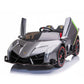 Lamborghini Veneno | 2-Persoons Kinderauto 4x4 - Grijs