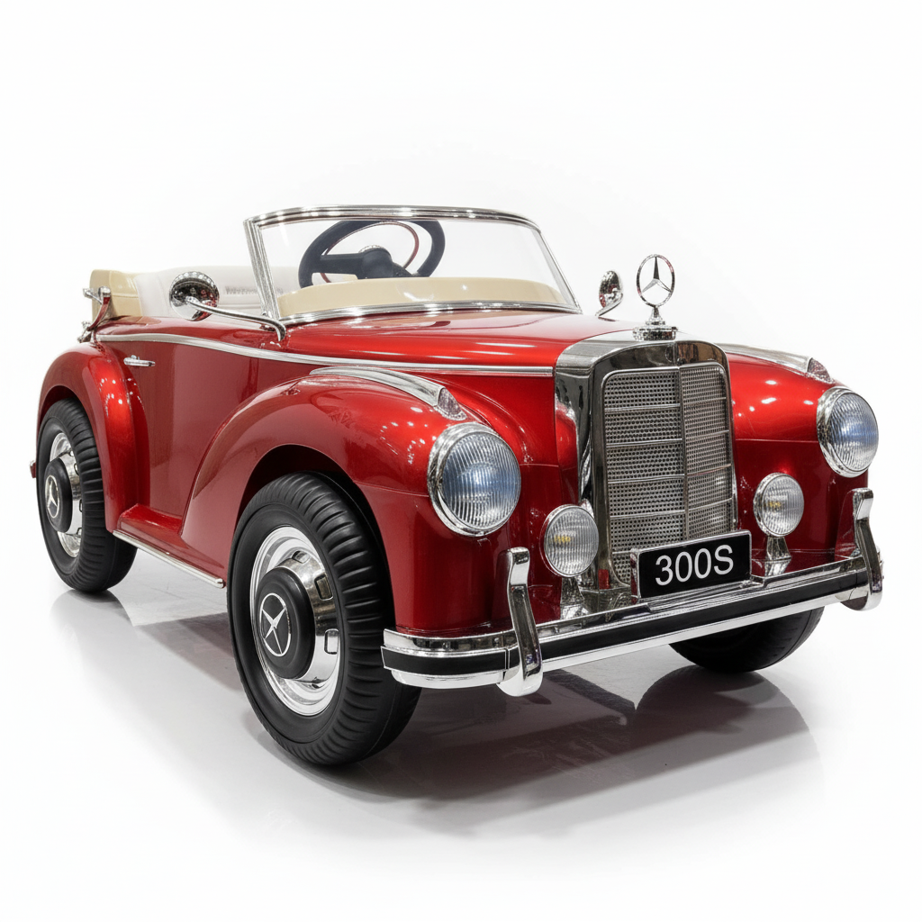 Mercedes-Benz 300S | Elektrische Kinderauto Rood