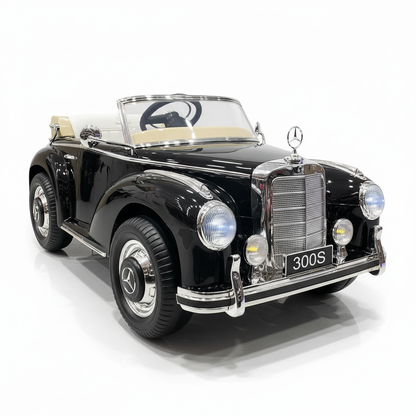 Mercedes-Benz 300S Elektrische Kinderauto Zwart