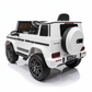 Mercedes G63 AMG 24V - XL | Elektrische Kinderauto - Wit