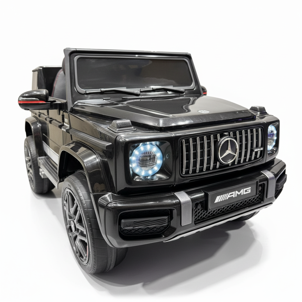 Mercedes G63 AMG 24V - XL | Elektrische Kinderauto - Zwart