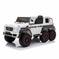 Mercedes G63 AMG 6x6 | Elektrische Kinderauto 1-persoons - Wit