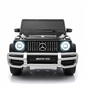 Mercedes G63 AMG | Elektrische Kinderauto 2-Persoons - Zwart Met Afstandsbediening