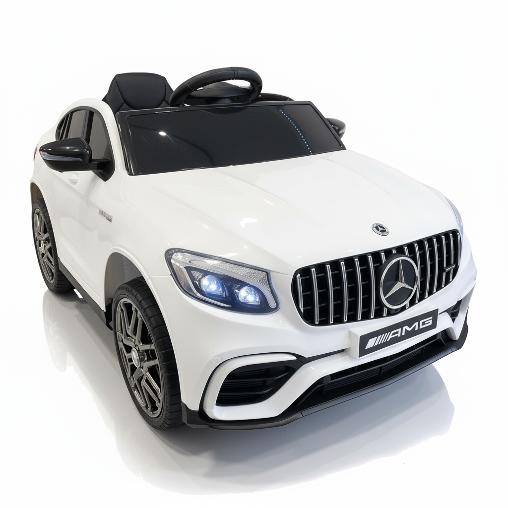 Mercedes GLC63s AMG | Elektrische Kinderauto - Wit