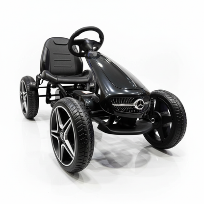 Mercedes Skelter | Go-kart met Rubberen Banden - Zwart