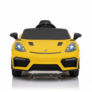 Porsche 718 RS Spyder | Elektrische Kinderauto - Geel