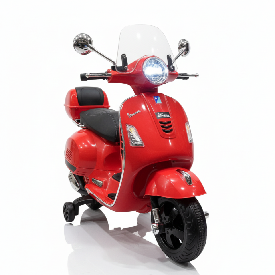 Vespa GTS | Elektrische Kinderscooter - Rood