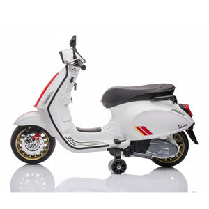 Vespa Sprint | Elektrische Kinderscooter - Wit