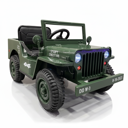 Willys Elektrische Kinderjeep Matcha 1-persoons  4x4