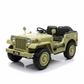 Willys Jeep Khaki 3-persoons 24V vierwielaandrijving