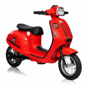 Elektrische kinderscooter 24V - Rood