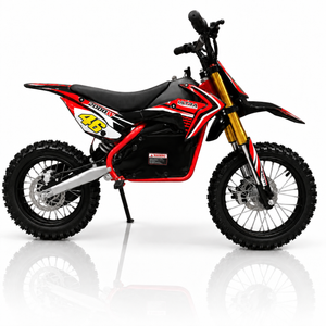 CarKiddo | Elektrische crosser  2000W - Rood