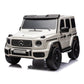 Mercedes G63 AMG 24V -XXL | 2-persoons - Elektrische Kinderauto - Wit