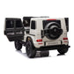 Mercedes G63 AMG 24V -XXL | 2-persoons - Elektrische Kinderauto - Wit