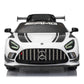 Mercedes GT AMG | Elektrische Kinderauto - Wit