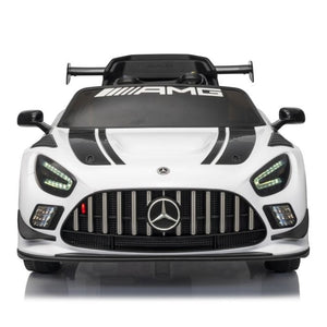 Mercedes GT AMG | Elektrische Kinderauto - Wit