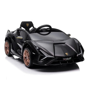 Lamborghini Sian | Elektrische Kinderauto - Zwart