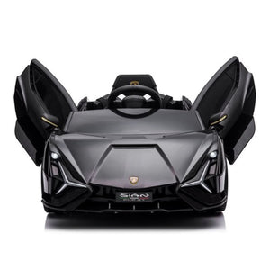 Lamborghini Sian | Elektrische Kinderauto - Zwart