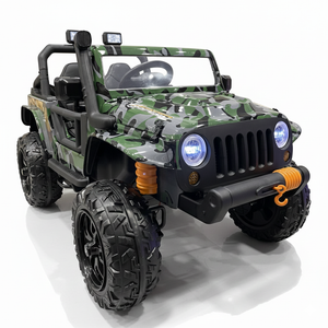 Gladiator Kinderjeep | 1 Kind + 1 Volwassene - Camo