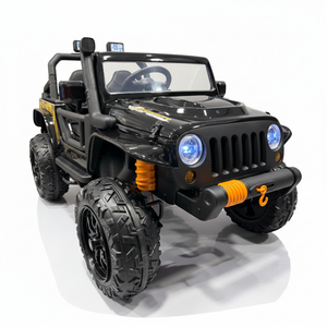 Gladiator Kinderjeep | 1 Kind + 1 Volwassene - Zwart